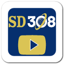 SD308 YouTube Logo 