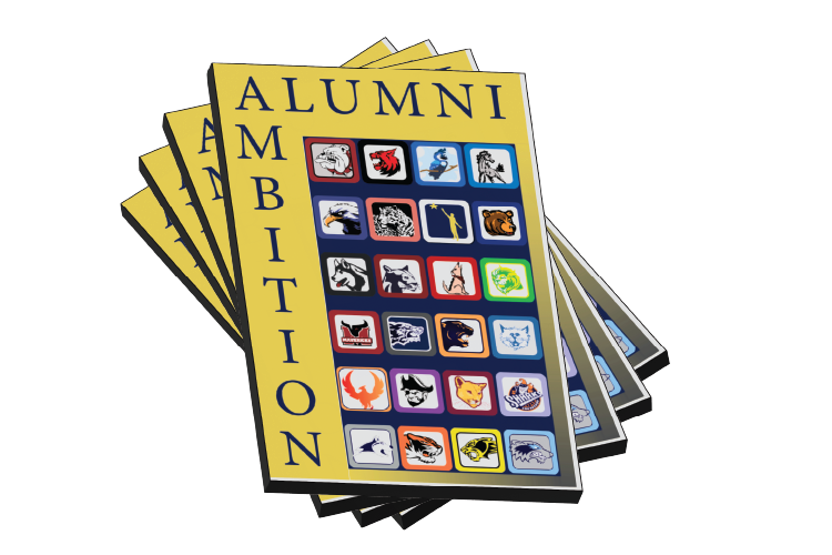 Alumni Magazine Stack