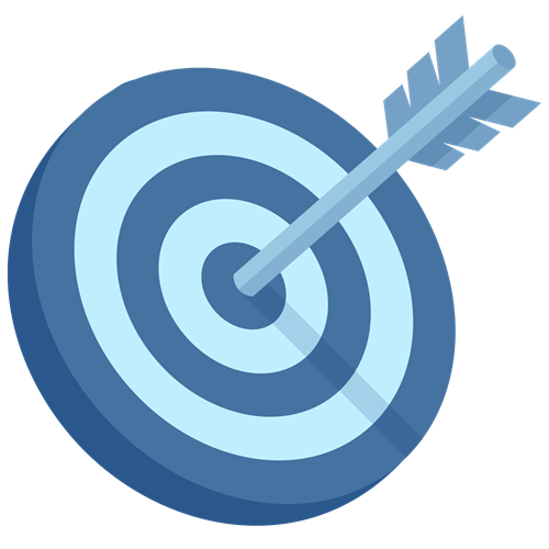 target icon blue SEL