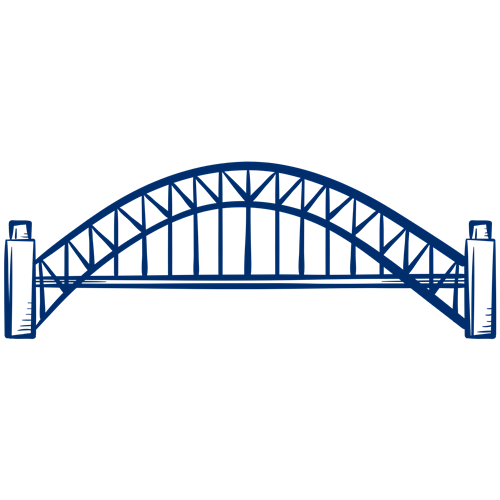 bridge icon blue SEL