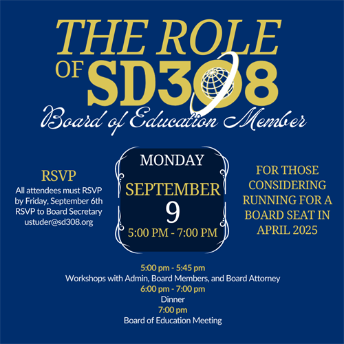 The Role of SD308 Board of Education Member